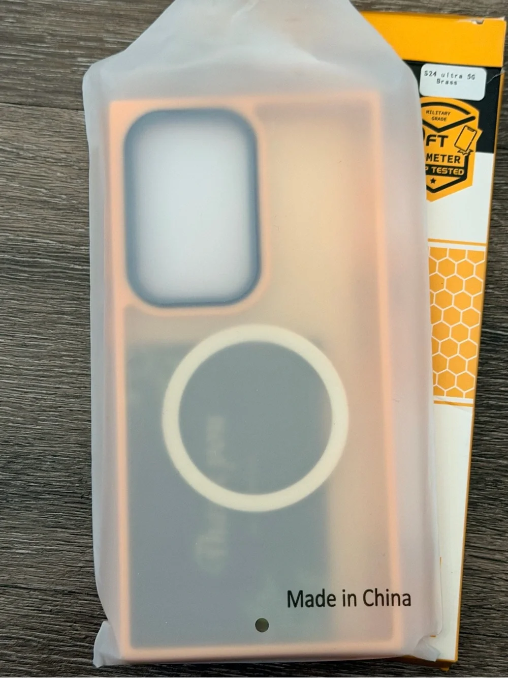 Sturdy Case Drop Plus - Orange/White